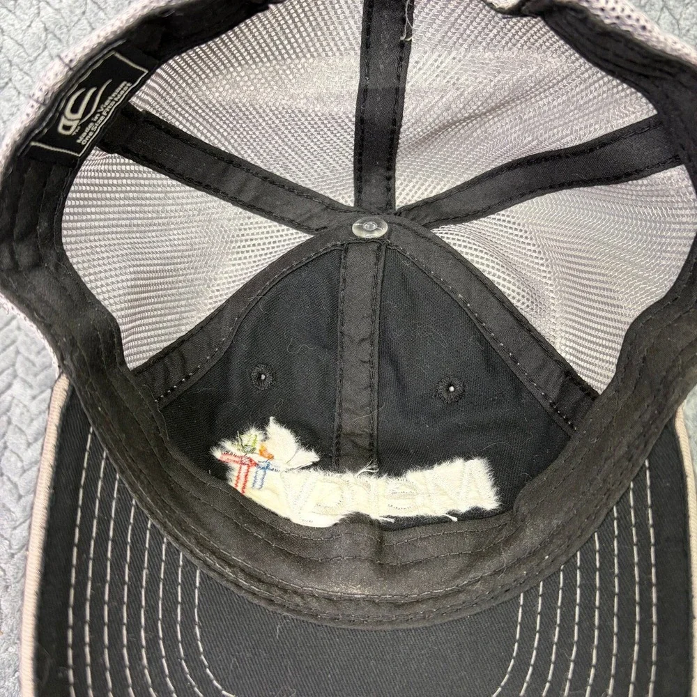 Mercy Health Trucker Hat Black Grey Mesh Snapback Cross Logo Cap